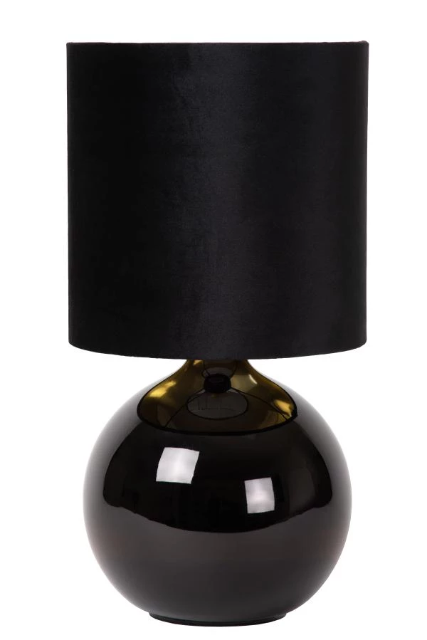 Lucide ESTERAD - Table lamp - Ø 24 cm - 1xE14 - Black - turned off